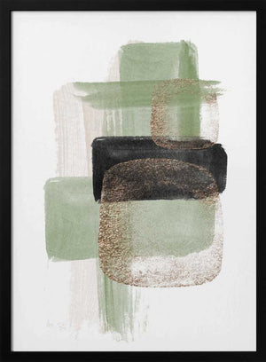 Tablou înramat „Simple Green-2” de Sally Ann Moss
