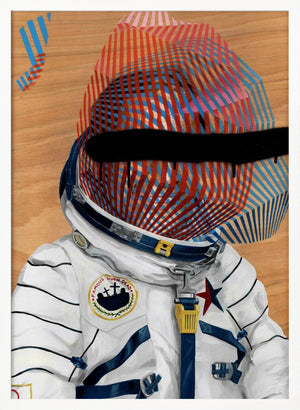 Tablou înramat „Spaceman 2” de Famous When Dead