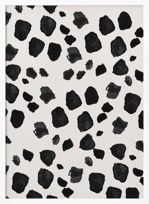 Tablou înramat „Love Black” de Sally Ann Moss