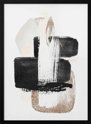 Tablou înramat „Brush Strokes-3” de Sally Ann Moss