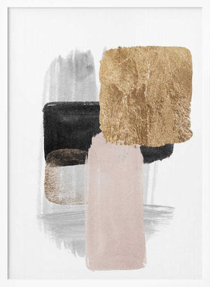Tablou înramat „Brush Strokes-4” de Sally Ann Moss