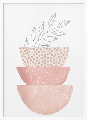 Tablou înramat „Love Pink-3” de Sally Ann Moss