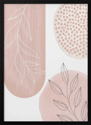 Tablou înramat „Love Pink-2” de Sally Ann Moss