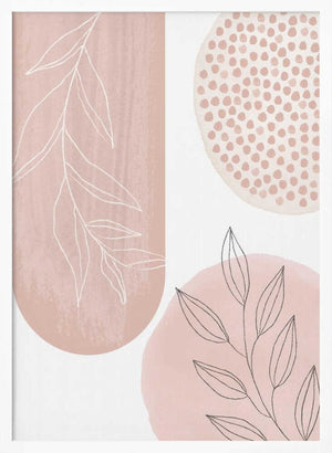 Tablou înramat „Love Pink-2” de Sally Ann Moss