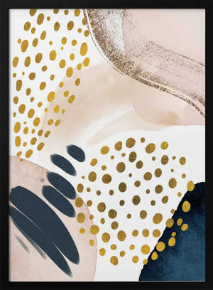 Tablou înramat „Smooth Abstract-1” de Sally Ann Moss