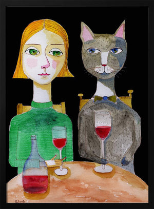 Tablou înramat „Best Friends” de Sharyn Bursic