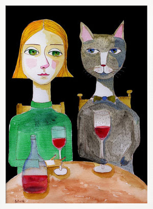 Tablou înramat „Best Friends” de Sharyn Bursic