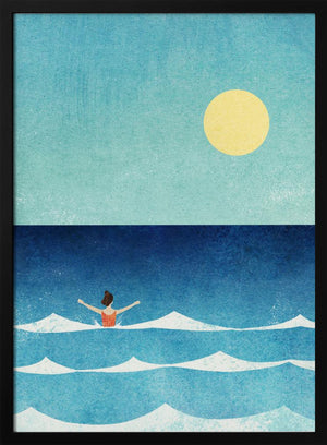 Tablou înramat „Sea Swim ii” de longwayhome