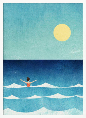 Tablou înramat „Sea Swim ii” de longwayhome