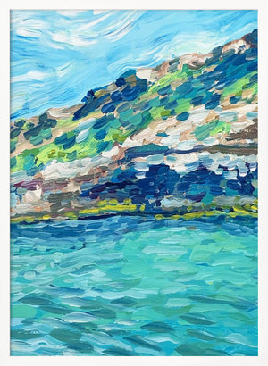 Tablou înramat „Palma” de Pauline Wegman | Key and Sea Creative