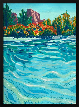 Tablou înramat „Sedona” de Pauline Wegman | Key and Sea Creative