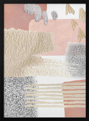 Tablou înramat „Delicate Pink-3” de Sally Ann Moss