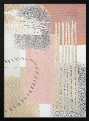 Tablou înramat „Delicately Pink-1” de Sally Ann Moss