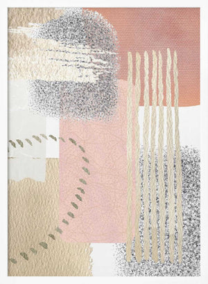 Tablou înramat „Delicately Pink-1” de Sally Ann Moss