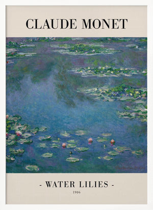 Tablou înramat „Water Lilies” de Claude Monet