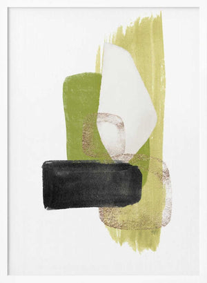 Tablou înramat „Green Dream-3” de Sally Ann Moss