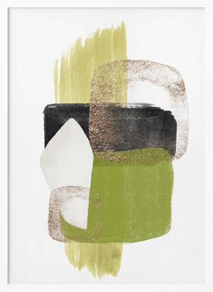 Tablou înramat „Green Dream-2” de Sally Ann Moss