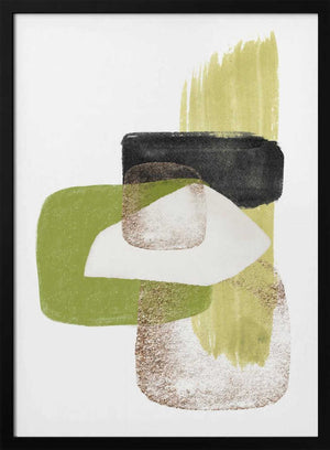 Tablou înramat „Green Dream-1” de Sally Ann Moss