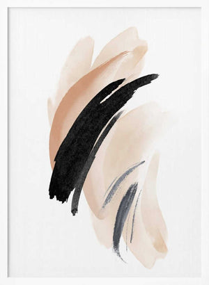 Tablou înramat „Simple Beige-2” de Sally Ann Moss
