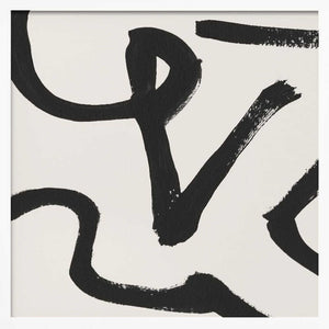 Tablou înramat „Curvy Lines” de Dan Hobday
