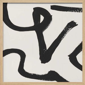 Tablou înramat „Curvy Lines” de Dan Hobday