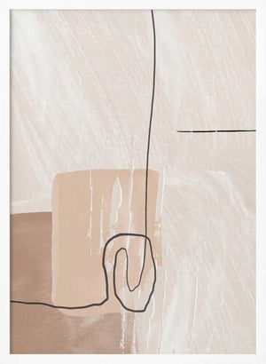 Tablou înramat „Creamy-1” de Sally Ann Moss