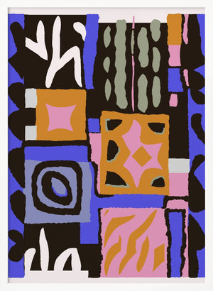 Tablou înramat „Colorful Geometry” de Treechild