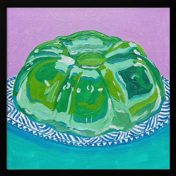 Tablou înramat „Lime Jello” de Pauline Wegman | Key and Sea Creative