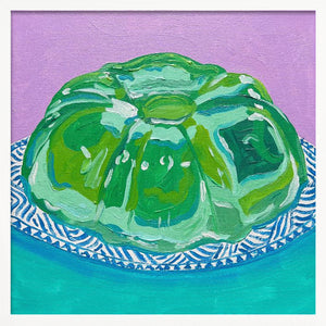 Tablou înramat „Lime Jello” de Pauline Wegman | Key and Sea Creative