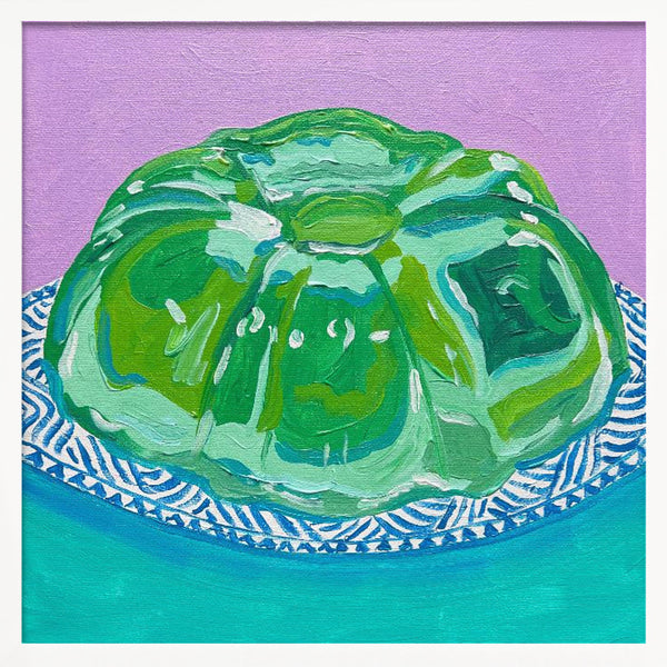 Tablou înramat „Lime Jello” de Pauline Wegman | Key and Sea Creative
