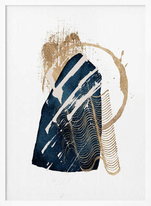 Tablou înramat „Stunning Blue-1” de Sally Ann Moss