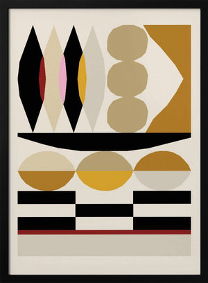 Tablou înramat „Abstract composition 25” de NKTN