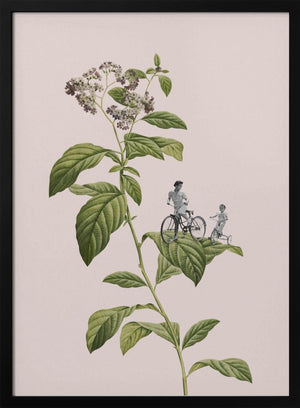 Tablou înramat „Botanical cycling” de Frida Floral Studio