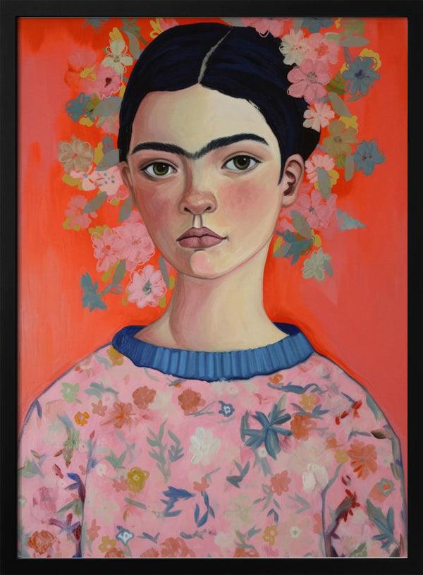 Tablou înramat „Floral Portrait Aura” de Treechild