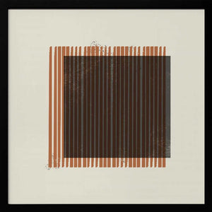 Tablou înramat „Striped Enigma” de THE MIUUS STUDIO
