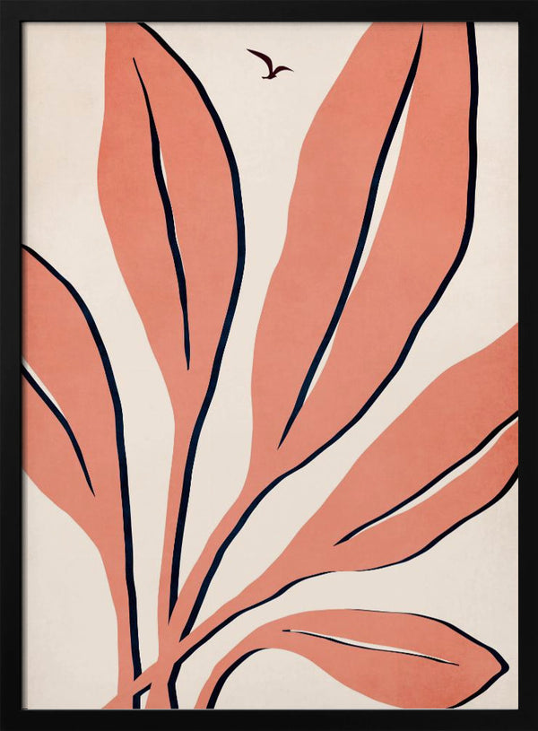 Tablou înramat „Ophelia   Rosé” de Kubistika