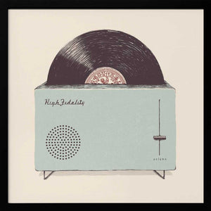 Tablou înramat „High Fidelity” de Florent Bodart