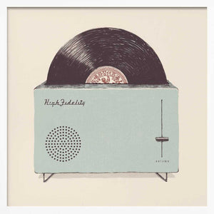 Tablou înramat „High Fidelity” de Florent Bodart