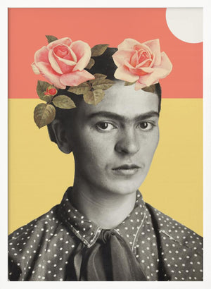 Tablou înramat „Frida” de Florent Bodart