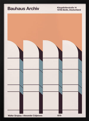 Tablou înramat „Bauhaus Archiv” de Florent Bodart