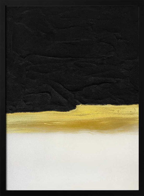 Tablou înramat „Black and White Golden Light” de Alyson Storms