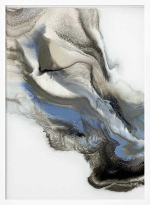 Tablou înramat „Grey Smoke 2” de Alyson Storms