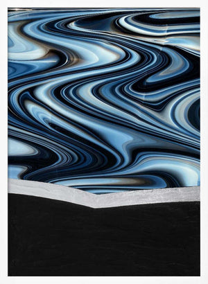 Tablou înramat „Nebula Glass” de Alyson Storms