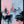 Tablou înramat „Pink and Grey Abstract 2” de Alyson Storms