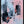 Tablou înramat „Pink and Grey Abstract 3” de Alyson Storms