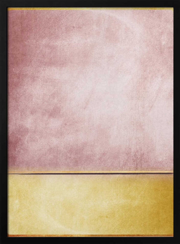 Tablou înramat „Pink and Yellow 3” de Alyson Storms