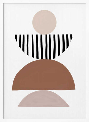 Tablou înramat „Geometric Abstract Art” de Melloi Art Prints
