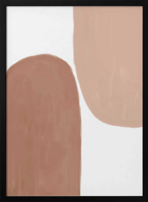 Tablou înramat „Earth Tone Painting” de Melloi Art Prints