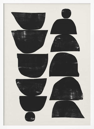 Tablou înramat „Minimal Plant” de Dan Hobday
