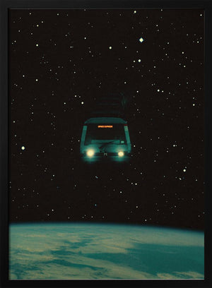 Tablou înramat „Space Express” de Taudalpoi